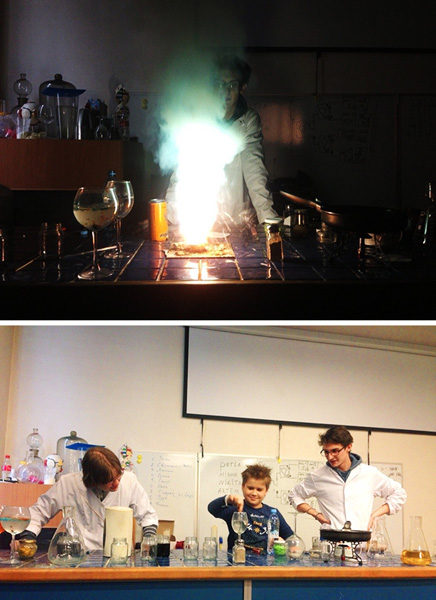 «Ш.О.У. Менделеев» в Музее занимательных наук «Экспериментаниум». Courtesy Экспериментаниум